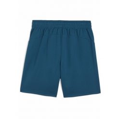 Młodzieżowe szorty treningowe Olympique Marsylia PUMA Ocean Tropic White Blue. Biała krótkie spodenki sportowe Puma, m, bez wzorów. Za 179.50 zł.