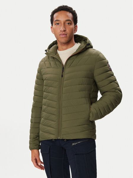 Napapijri Kurtka zimowa A-Lapaz H NP0A4I26 Khaki Regular Fit. Brązowe kurtki Napapijri, na zimę, m, bez wzorów, bez kaptura. Za 1,099.00 zł.