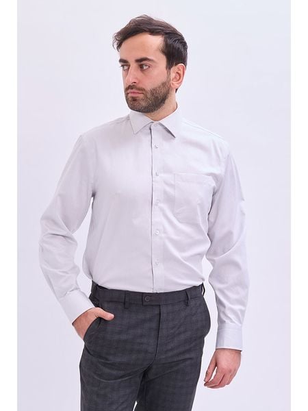 Marks & Spencer Koszula w kolorze jasnoszarym rozmiar: 40. Szare koszule Marks & Spencer, bez wzorów, z bawełny, bez kołnierzyka, bez ramiączek. Za 52.42 zł.