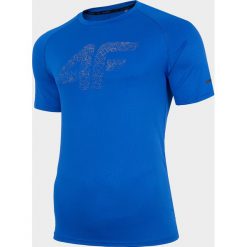 Koszulka treningowa męska TSMF210 - kobalt. T-shirty 4F. W wyprzedaży za 49.99 zł.