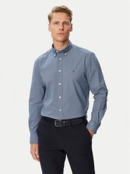 Tommy Hilfiger Koszula MW0MW44580 Niebieski Regular Fit. Niebieskie koszule Tommy Hilfiger, m, bez wzorów, z bawełny, bez kołnierzyka, bez ramiączek. Za 332.99 zł.