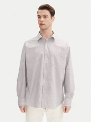 Jack&Jones Koszula Atlas 12271085 Szary Wide Fit. Szare koszule Jack&Jones, l, bez wzorów, z bawełny, bez kołnierzyka, bez ramiączek. Za 99.99 zł.