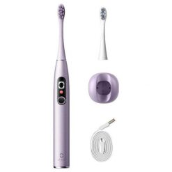 Szczoteczka soniczna Oclean X Pro Digital fioletowy. Fioletowe szczoteczki elektryczne Oclean. Za 239.00 zł.