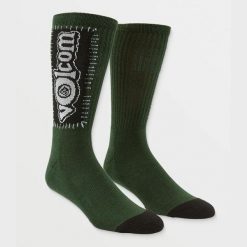 Skarpety Volcom Ent alpine. Szare skarpety Volcom, bez wzorów. Za 80.37 zł.