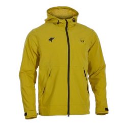 Kurtka wodoodporna z kapturem Joma Explorer. Żółte kurtki Joma, m, bez wzorów, z nylonu, z kapturem. Za 267.00 zł.