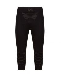 Leginsy termoaktywne narciarskie męskie X-BIONIC Invent 4.0 3/4. Czarne bielizna termoaktywna X BIONIC, m, bez wzorów, z dzianiny, bez ramiączek, do biegania. Za 300.00 zł.