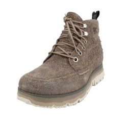 Męskie Skórzane Buty Sportowe. Brązowe buty turystyczne Sorel, bez wzorów, bez zapięcia. Za 607.99 zł.