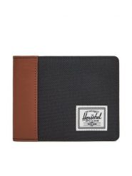 Herschel Duży Portfel Męski Hank 30068-00055 Czarny. Czarne portfele Herschel, bez wzorów, z materiału. Za 149.99 zł.