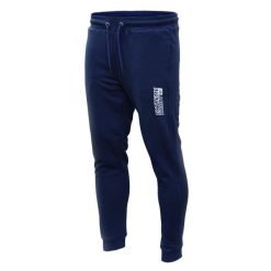 Spodnie dresowe joggery męskie EXTREME HOBBY BLOCK 2025. Niebieskie joggery i bojówki EXTREME HOBBY, m, bez wzorów, z bawełny, eleganckie. Za 219.00 zł.