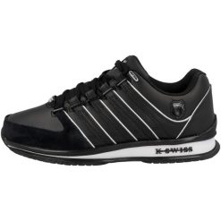 Trenerzy K-Swiss Rinzler. Białe buty sportowe casual K-SWISS, bez wzorów, bez zapięcia. Za 289.00 zł.