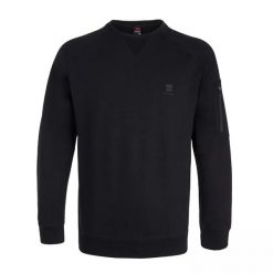 Bluza turystyczna bez kaptura Męska Campus. Czarne bluzy Campus, m, bez wzorów, bez kaptura. Za 164.99 zł.