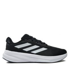 Buty do biegania adidas. Czarne buty do biegania Adidas, bez wzorów, bez zapięcia, do biegania. Za 259.99 zł.