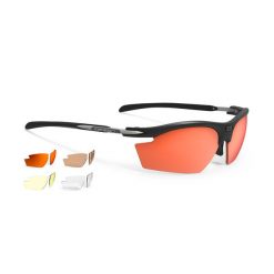 Okulary Rudy Project RYDON MATTE BLACK - 5 LENSES KIT. Brązowe okulary przeciwsłoneczne Rudy Project. Za 1,099.99 zł.