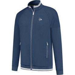 Bluza sportowa męska Dunlop Club Knitted Jacket dresowa. Niebieskie bluzy bez kaptura Dunlop, m, bez wzorów, z dresówki, bez kaptura. Za 229.99 zł.