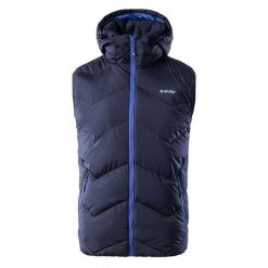 Kamizelka bezrękawnik męski Hi-Tec Charmo - granatowa, Rozmiar M. Buty do biegania Hi-tec, bez wzorów, bez zapięcia, do biegania. Za 134.99 zł.
