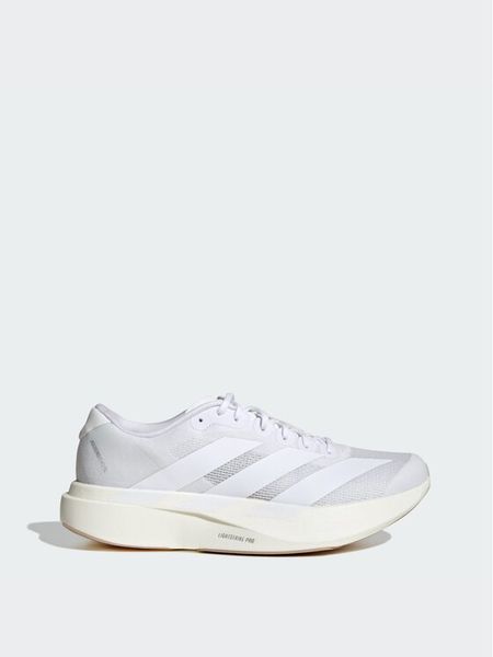 Adidas Buty do biegania adizero Evo Sl Shoes KI6923 Biały. Białe buty do biegania Adidas, bez wzorów, z materiału, bez zapięcia, do biegania. Za 649.99 zł.