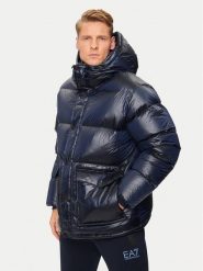 EA7 Emporio Armani Kurtka puchowa 6DPB31 PN2MZ 1562 Granatowy Regular Fit. Niebieskie kurtki EA7 Emporio Armani, m, bez wzorów, z puchu, bez kaptura. Za 1,469.00 zł.