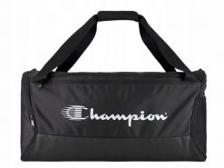 Torba Champion Small Duffel. Czarne torby na ramię Champion, bez wzorów, z materiału, na ramię, bez dodatków. Za 125.99 zł.