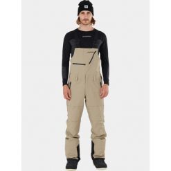 Spodnie Narciarskie Męskie Fundango Benton Bib. Brązowe spodnie narciarskie i snowboardowe Fundango, l, bez wzorów, z tkaniny, narciarskie. W wyprzedaży za 519.99 zł.