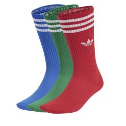 Zestaw 3 par wysokich skarpet unisex adidas. Skarpety Adidas, bez wzorów. Za 69.99 zł.