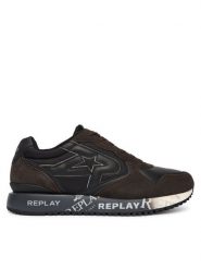 REPLAY Sneakersy GMS9I .000.C0008L Brązowy. Brązowe buty sportowe casual Replay, bez wzorów, ze skóry, bez zapięcia. Za 419.99 zł.