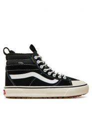 Vans Sneakersy Sk8-Hi Waterproof MTE VN000CVT6BT1 Czarny. Czarne buty sportowe casual Vans, bez wzorów, ze skóry, bez zapięcia. Za 419.99 zł.