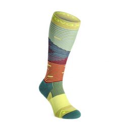 Skarpety merino Ortovox All Mountain Long Socks. Zielone skarpety ORTOVOX, bez wzorów. Za 167.99 zł.