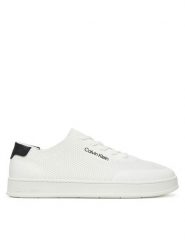 Calvin Klein Sneakersy Low Top Lace Up Knit HM0HM01726 Biały. Białe buty sportowe casual CALVIN KLEIN, bez wzorów, z materiału, bez zapięcia. Za 299.99 zł.