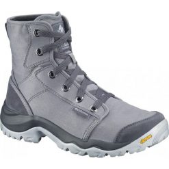 COLUMBIA buty trekkingowe męskie Camden Chukka, Titanium Mhw Grey 41,5. Szare buty trekkingowe Columbia, bez wzorów, z materiału, bez zapięcia. W wyprzedaży za 439.00 zł.