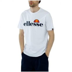 Koszulka sportowa męska Ellesse Prado. Białe t-shirty sportowe Ellesse, bez wzorów, bez ramiączek. Za 109.00 zł.