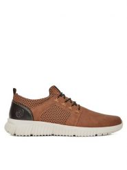 Rieker Sneakersy B7588-24 Brązowy. Brązowe buty sportowe casual Rieker, bez wzorów, ze skóry, bez zapięcia. Za 379.99 zł.