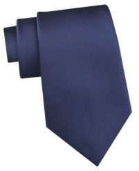 Krawat Męski - Angelo di Monti - Granatowy, Bez Wzoru. Niebieskie krawaty i muchy Angelo di Monti, bez wzorów, z tkaniny. Za 45.00 zł.
