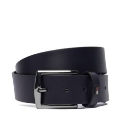 Pasek Tommy Hilfiger. Niebieskie paski Tommy Hilfiger, bez wzorów. Za 209.99 zł.