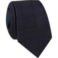 Krawat męski KWGR000228. Czarne krawaty i muchy Giacomo Conti, bez wzorów, z jedwabiu. Za 129.00 zł.