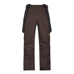 Spodnie narciarskie Protest Mikka. Brązowe spodnie narciarskie i snowboardowe Protest, m, bez wzorów, narciarskie. Za 678.20 zł.