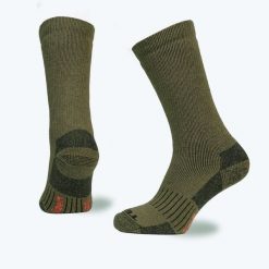 Skarpety sportowe Teko Tactical Merino Boot Crew Height. Zielone skarpetki sportowe TEKO, bez wzorów. Za 59.99 zł.