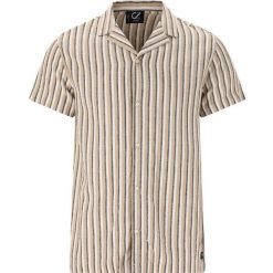 Koszula Cruz Camilo. Brązowe koszule CRUZ, m, bez wzorów, bez kołnierzyka, bez ramiączek. Za 212.50 zł.