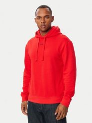 HUGO Bluza Dapo 50486478 Czerwony Relaxed Fit. Czerwone bluzy Hugo, m, bez wzorów, z bawełny, bez kaptura. Za 449.99 zł.