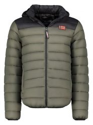 Geographical Norway Kurtka zimowa "Amigoclerc" w kolorze oliwkowym rozmiar: XXL. Brązowe kurtki Geographical Norway, na zimę, xxl, bez wzorów, bez kaptura. Za 165.31 zł.