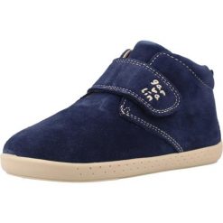 Buty GARVALIN 261306G Niebieski. Niebieskie buty turystyczne GARVALIN, bez wzorów, ze skóry, bez zapięcia, na fitness i siłownię. Za 202.99 zł.