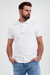 Polo męskie BALMAIN. Koszulki polo sportowe Balmain, l, bez wzorów, bez kołnierzyka, bez ramiączek. W wyprzedaży za 2,324.25 zł.
