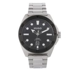 Zegarek HUGO. Szare zegarki Hugo, srebrne. Za 679.99 zł.