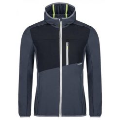 Męska kurtka sportowa Loap Urger w kolorze szarym. Czarne kurtki przejściowe LOOP, m, bez wzorów, bez kaptura. Za 240.99 zł.