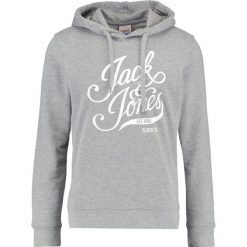 Jack & Jones JORBLOGGER HOOD Bluza z kapturem light grey melange. Bluzy z kapturem marki Jack & Jones, l, z bawełny, z kapturem. Za 129.00 zł.