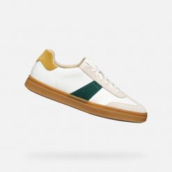 Sneakersy Geox Baltmoore A. Białe buty sportowe casual Geox, bez wzorów, bez zapięcia. Za 467.50 zł.