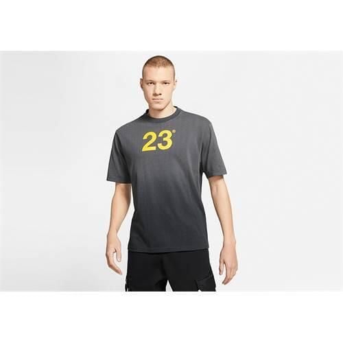 Koszulka sportowa męska Nike Air Jordan 23. Szare t-shirty sportowe Nike, bez wzorów, bez ramiączek, do koszykówki. Za 169.00 zł.