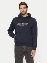 Jack&Jones Bluza Vesterbro 12265766 Granatowy Relaxed Fit. Niebieskie bluzy Jack&Jones, m, bez wzorów, z bawełny, bez kaptura. Za 119.99 zł.