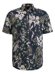 PME Legend Koszula - Regular fit - w kolorze granatowym rozmiar: XL. Niebieskie koszule PME Legend, xl, bez wzorów, z bawełny, bez kołnierzyka, bez ramiączek. Za 162.11 zł.