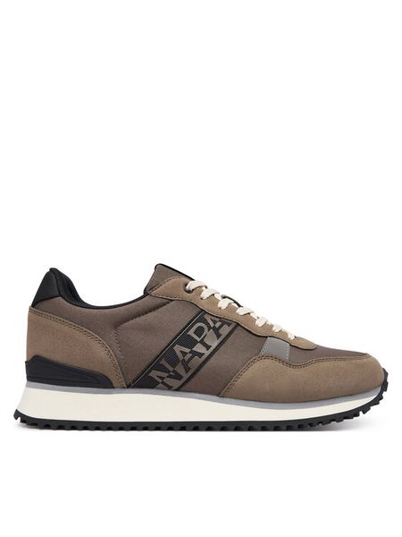 Napapijri Sneakersy Cosmos 01 NP0A8AH4 Szary ciemny. Szare buty sportowe casual Napapijri, bez wzorów, ze skóry, bez zapięcia. Za 439.99 zł.