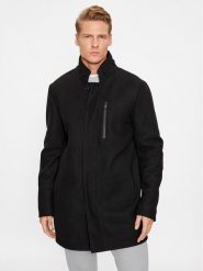 Geox Kurtka zimowa Monreale M3615A T3028F 9000 Czarny Regular Fit. Czarne kurtki Geox, na zimę, m, bez wzorów, z syntetyku, bez kaptura. Za 699.99 zł.